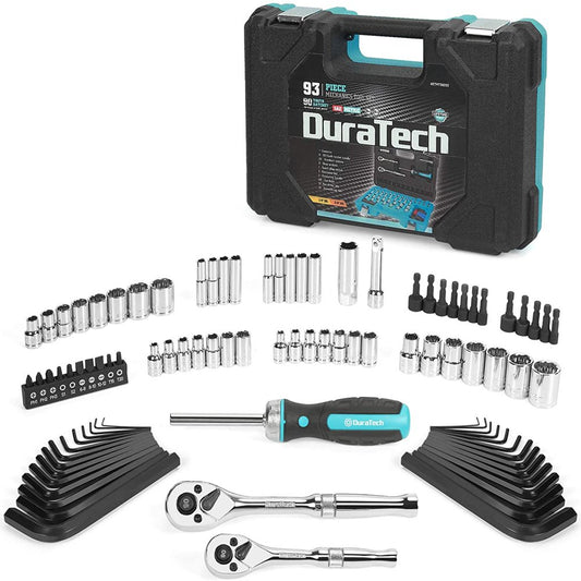 Introducing the Ultimate 93-Piece Machine Tool Set: Get Ready to Tackle Any Job with Ease and Pecision!