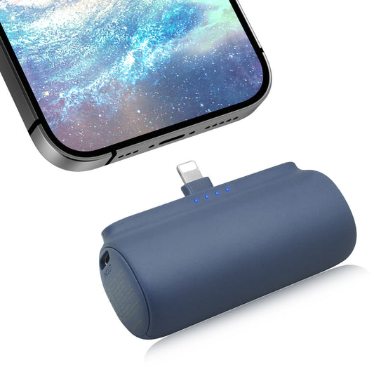 Instant Power Boost: Mini Portable Charger for Iphone & Type C Phones- "Never Miss A Charge!" 